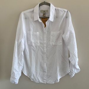 Thread supply white button up.